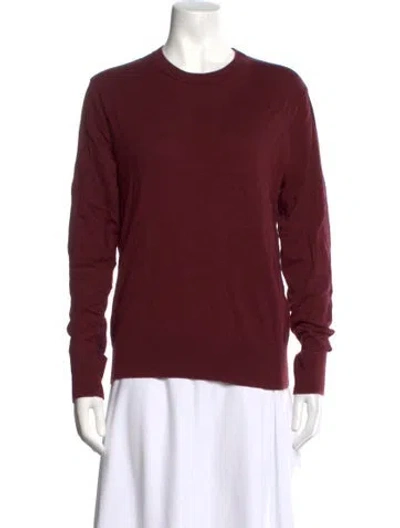 Pre-owned Rag & Bone V-neck Sweater In Red