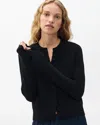 Rag & Bone Francesca Wool Blend Cardigan In Black