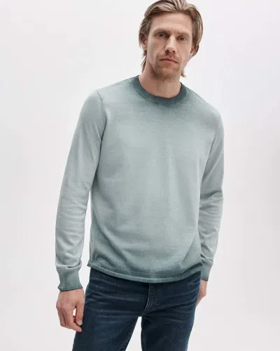 Rag & Bone Washed Cotton Sweater In Gray