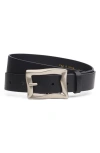 Rag & Bone Waverly Leather Belt In Brown