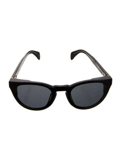 Pre-owned Rag & Bone Wayfarer Tinted Sunglasses In Black