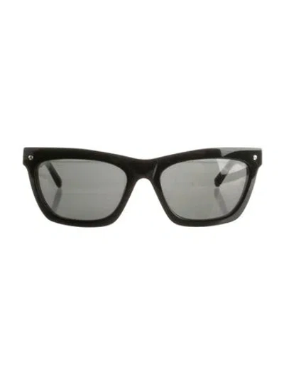 Pre-owned Rag & Bone Wayfarer Tinted Sunglasses In Black