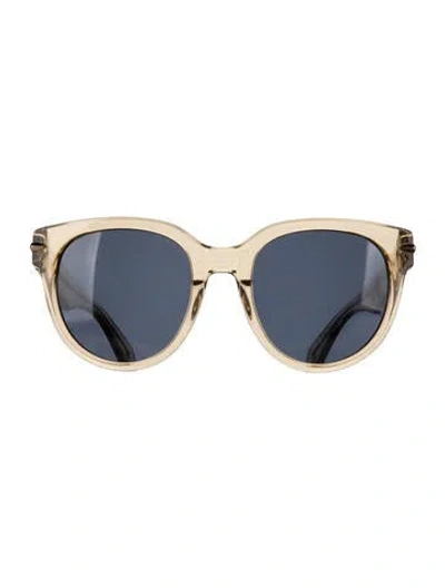Pre-owned Rag & Bone Wayfarer Tinted Sunglasses In Clear/neutrals