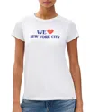 Rag & Bone We Heart Nyc Tee In White