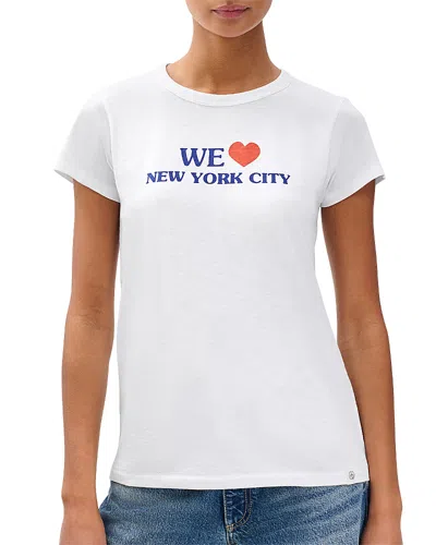 Rag & Bone We Heart Nyc Tee In White