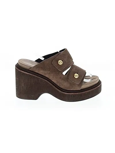 Pre-owned Rag & Bone Wedges In Brown
