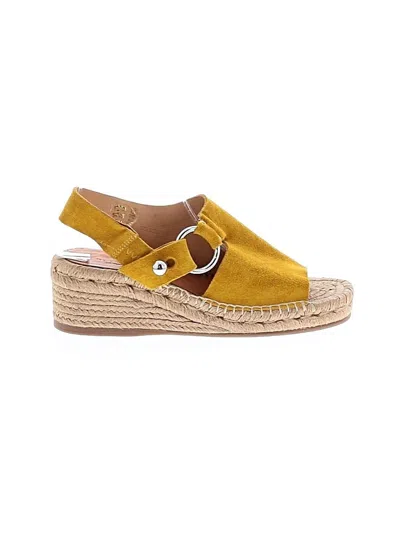 Pre-owned Rag & Bone Wedges In Yellow