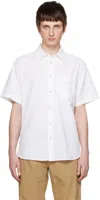 Rag & Bone White Arrow Shirt In Brightwht