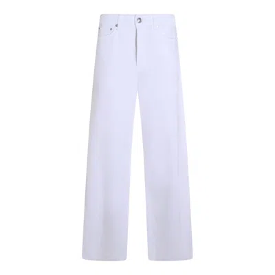 Rag & Bone White Cotton Logan Jeans