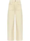 Rag & Bone White Cotton Lyocell Polyester Elastane Jeans In Neutral