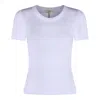Rag & Bone White Cotton T-shirt In White