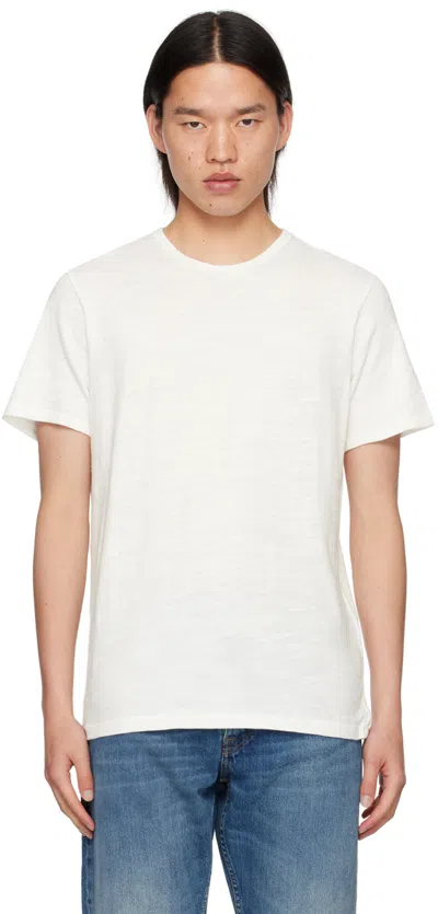 Rag & Bone Cotton Flame T-shirt In Wht