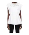 Rag & Bone White Monica Vest
