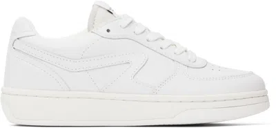 Rag & Bone White Retro Court Sneakers In Wht