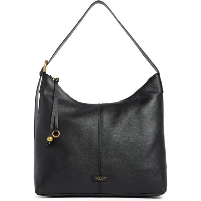 Rag & Bone Williamsburg Hobo Shoulder Bag In Black