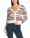 Rag & Bone Willow Fair Isle Wool Cardigan