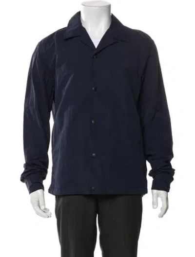 Pre-owned Rag & Bone Windbreaker In Blue