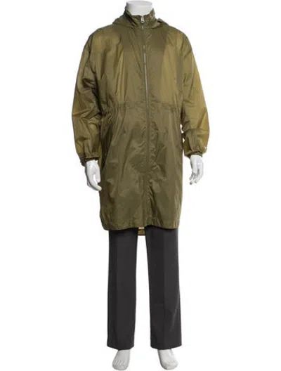 Pre-owned Rag & Bone Windbreaker In Green