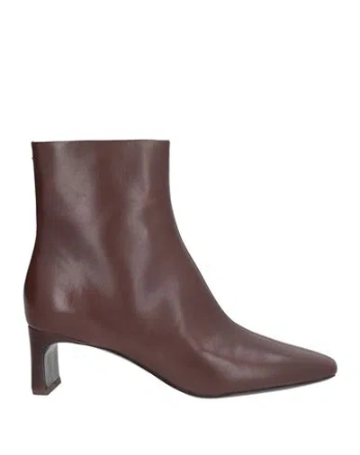 Rag & Bone Woman Ankle Boots Chocolate Brown Size 8.5 Leather
