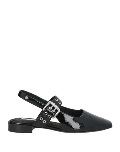 Rag & Bone Woman Ballet Flats Black Size 7.5 Leather