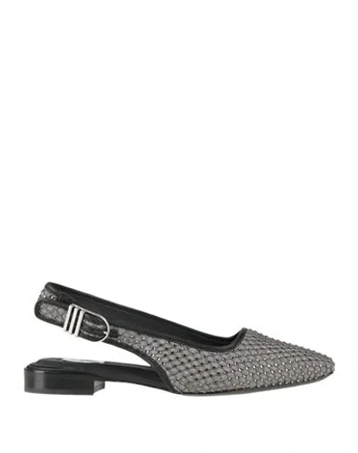 Rag & Bone Woman Ballet Flats Taupe Size 9 Textile Fibers, Leather In Multi
