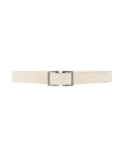 Rag & Bone Woman Belt Beige Size L Leather In Brown