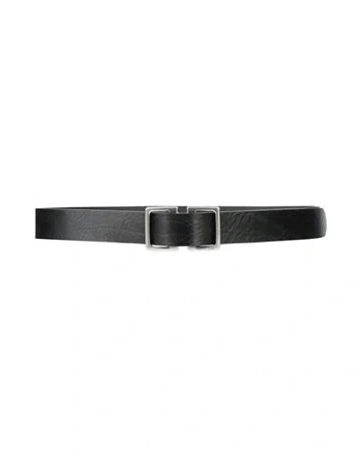 Rag & Bone Woman Belt Black Size L Leather