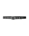 Rag & Bone Woman Belt Black Size M Leather In Black