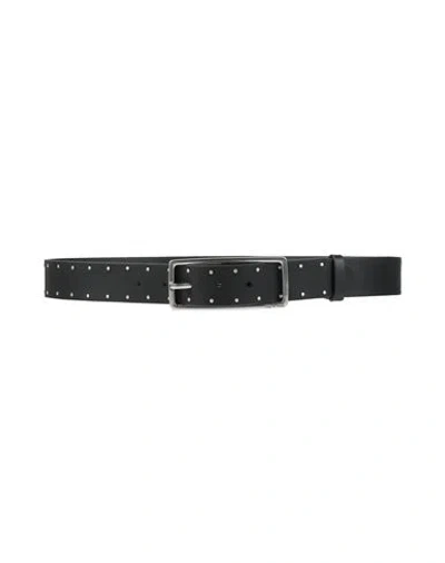 RAG & BONE RAG & BONE WOMAN BELT BLACK SIZE M LEATHER