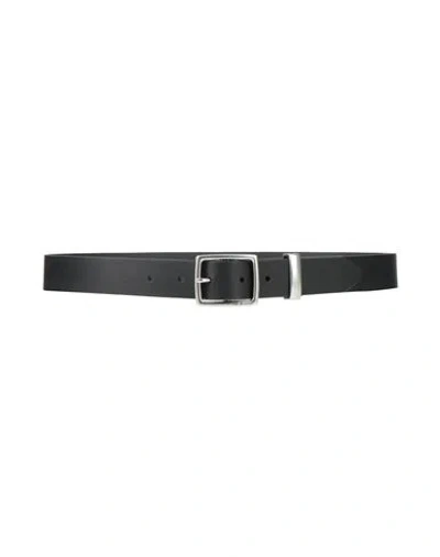 Rag & Bone Woman Belt Black Size S Leather