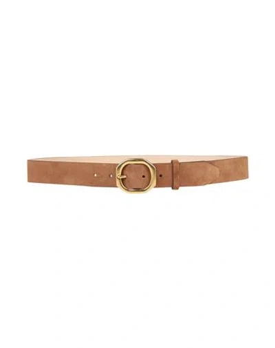Rag & Bone Woman Belt Brown Size 42 Leather