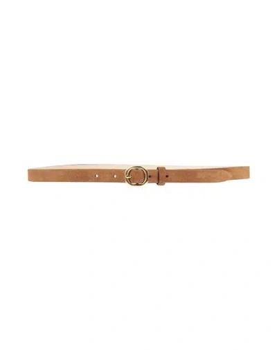 Rag & Bone Woman Belt Camel Size M Leather In Brown