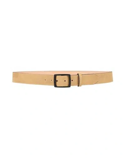Rag & Bone Woman Belt Sand Size 30 Leather In Beige