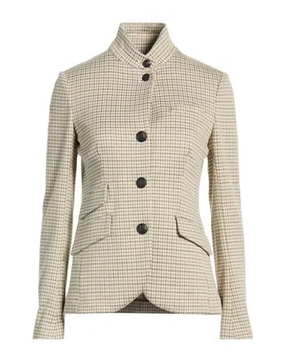 RAG & BONE RAG & BONE WOMAN BLAZER BEIGE SIZE 10 COTTON, POLYAMIDE, ELASTANE