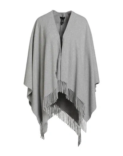 Rag & Bone Woman Cape Grey Size Onesize Recycled Cashmere, Cashmere