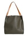 Rag & Bone Woman Handbag Dark Green Size - Leather