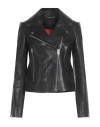 Rag & Bone Woman Jacket Black Size L Lambskin