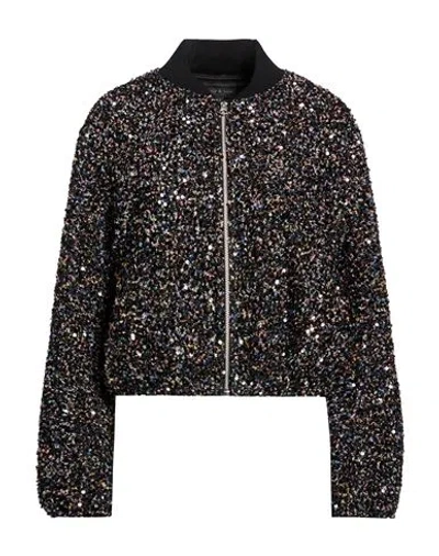 Rag & Bone Woman Jacket Black Size M Polyester, Acrylic, Polyethylene