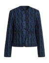 Rag & Bone Plain Colour Denim Jackets In Blue