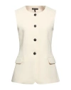 Rag & Bone Minimalist Sleeveless Jacket In White