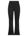 Rag & Bone Woman Jeans Black Size 29 Viscose, Cotton, Lyocell, Polyester, Elastane In Black