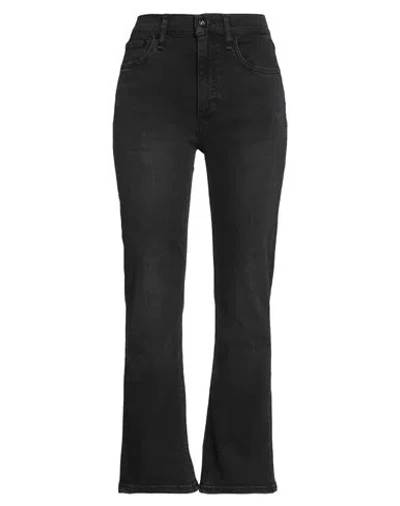 Rag & Bone Woman Jeans Black Size 30 Cotton, T-400 Fiber, Lyocell