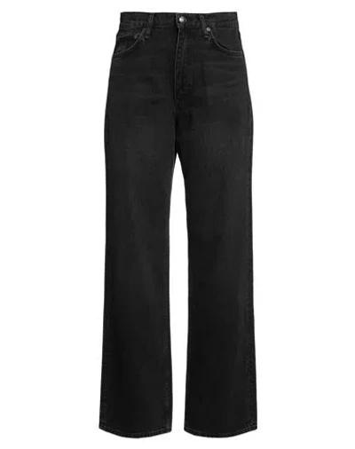 Rag & Bone Woman Jeans Black Size 32 Cotton