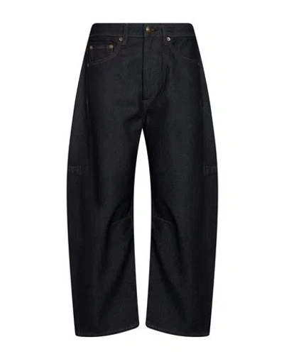 Rag & Bone Woman Jeans Blue Size 24 Cotton In Black
