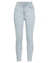 Rag & Bone Woman Jeans Blue Size 24 Cotton, Polyurethane In Blue