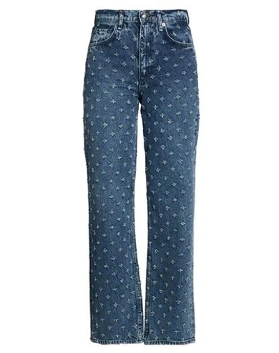 Rag & Bone Woman Jeans Blue Size 25 Cotton