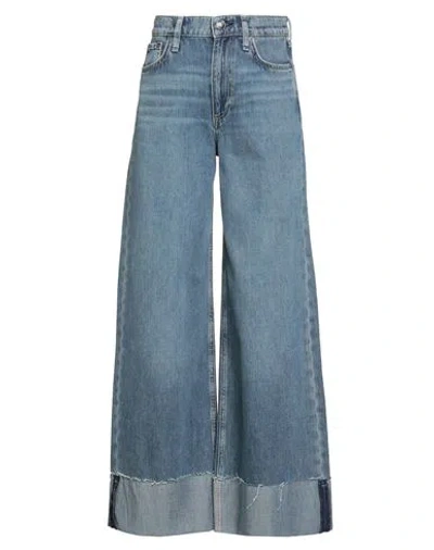 Rag & Bone Woman Jeans Blue Size 26 Cotton