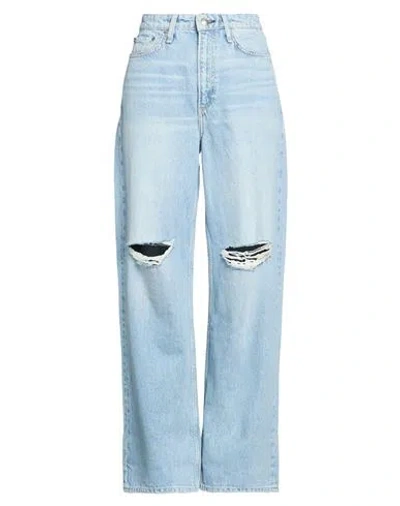 Rag & Bone Woman Jeans Blue Size 29 Cotton
