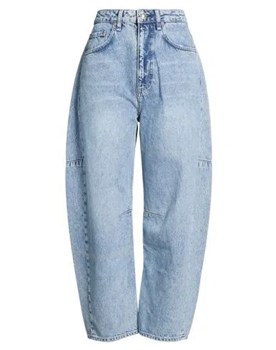 Rag & Bone Woman Jeans Blue Size 30 Cotton
