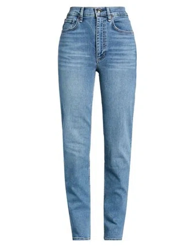 Rag & Bone Woman Jeans Blue Size 30 Cotton, Recycled Polyester, Lycra T400 Ecomade Fiber, Recycled C